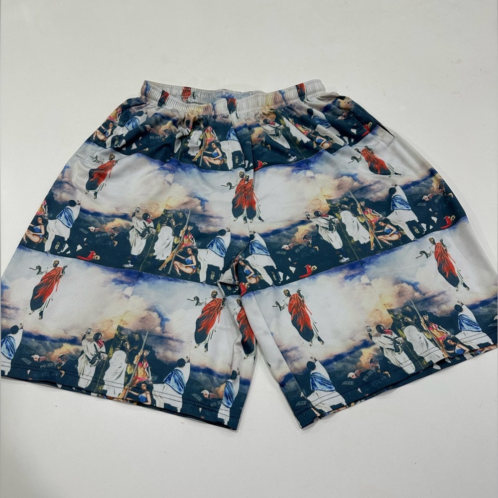 RARE - Freddie Gibbs “You Only Live 2wice” álbum basketball shorts